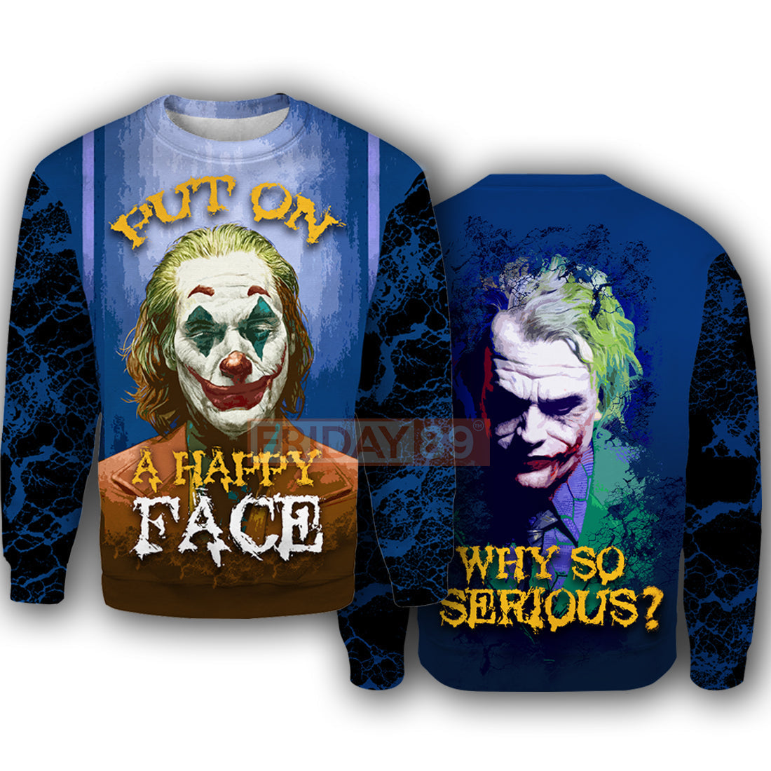  DC Joker Shirt A Happy Face - Why So Serious Shirt Cool DC Joker Hoodie Sweater Tank