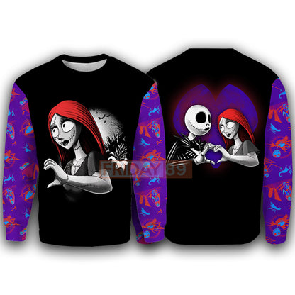 TNBC T-shirt Sally - Nightmare Matching Couple T-shirt DN Hoodie Shirt