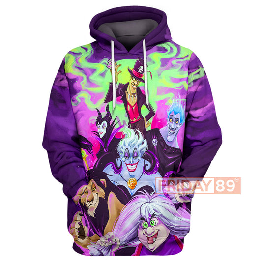 DN Villain T-shirt DN Villains Purple T-shirt Amazing DN Hoodie Sweater Tank