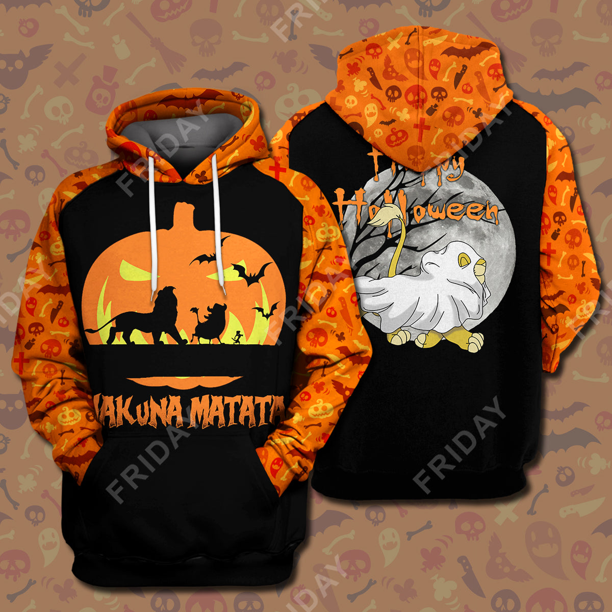  DN LK T-shirt Hakuna Matata Happy Halloween T-shirt Awesome DN LK Hoodie Sweater Tank DN Halloween Hoodie Shirt
