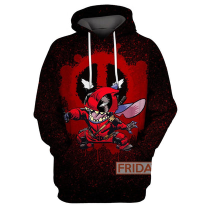 Stitch DP T-shirt Stitch Cosplay Dead DP T-shirt Amazing DN Hoodie Sweater Tank