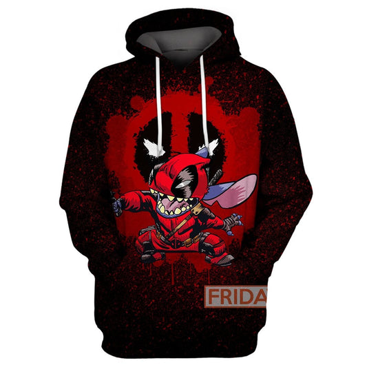 Stitch DP T-shirt Stitch Cosplay Dead DP T-shirt Amazing DN Hoodie Sweater Tank