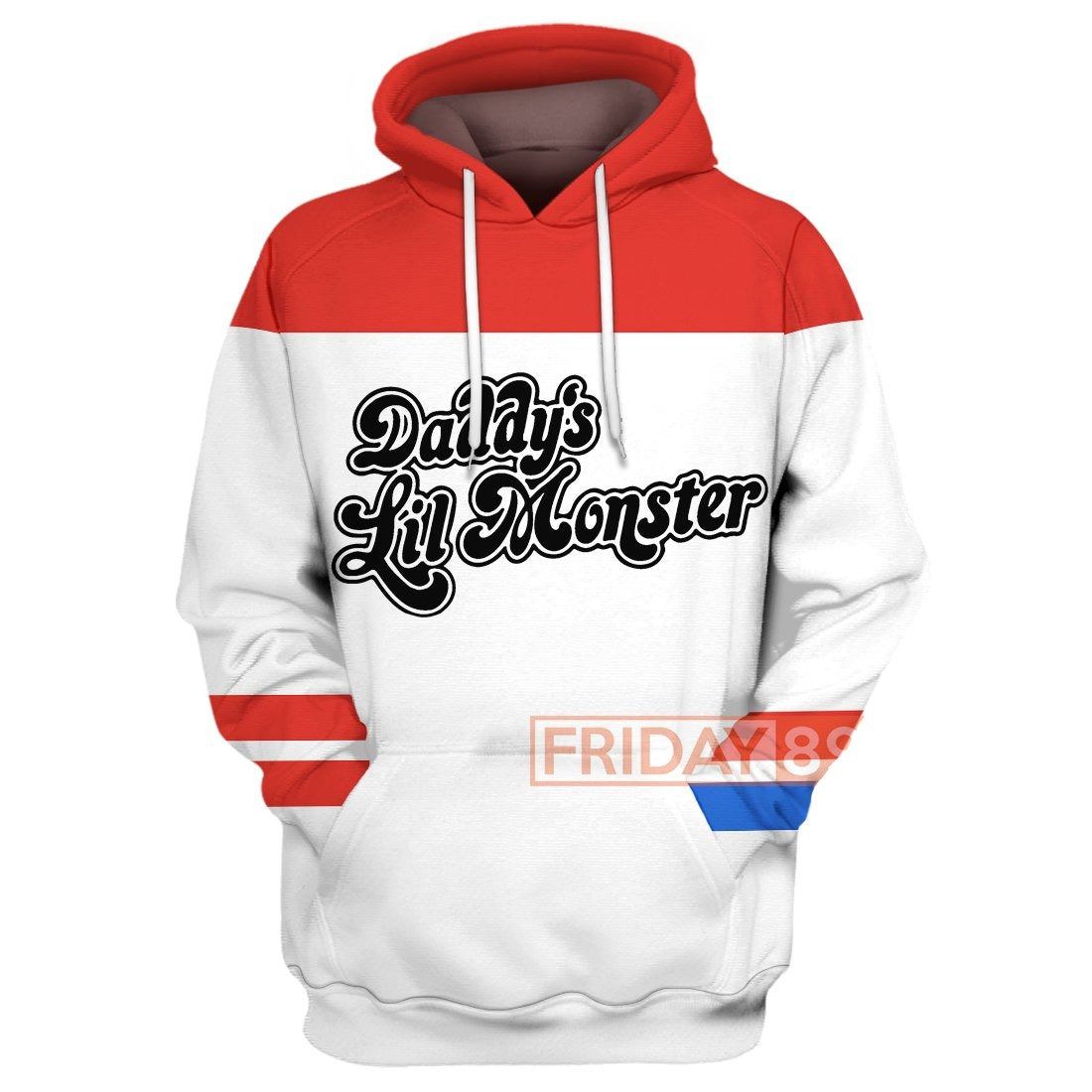  DC H.Quinn Shirt H.Quinn Daddy's Lil Monster 3D Print Shirt Amazing DC H.Quinn Hoodie DC H.Quinn Cosplay Costume