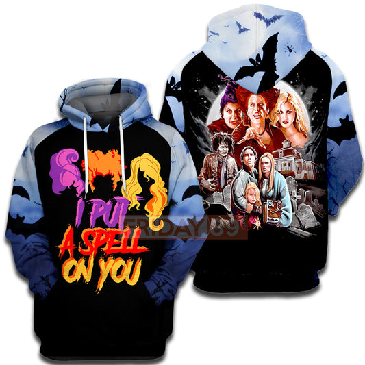 Hocus Pocus T-shirt I Put A Spell On You T-shirt Awesome DN Hoodie Sweater Tank