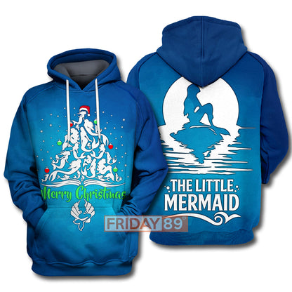 TLM T-shirt Mermaid Christmas Tree T-shirt Awesome DN Hoodie Sweater Tank