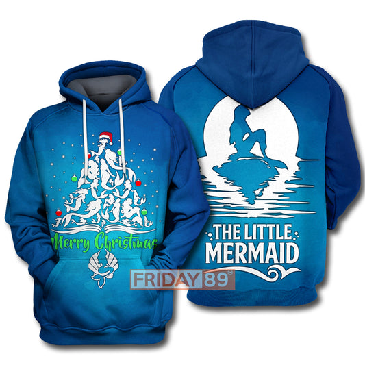 TLM T-shirt Mermaid Christmas Tree T-shirt Awesome DN Hoodie Sweater Tank