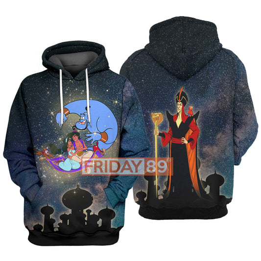 Aladdin T-shirt Aladdin 3D Print T-shirt High Quality DN  Hoodie Sweater Tank