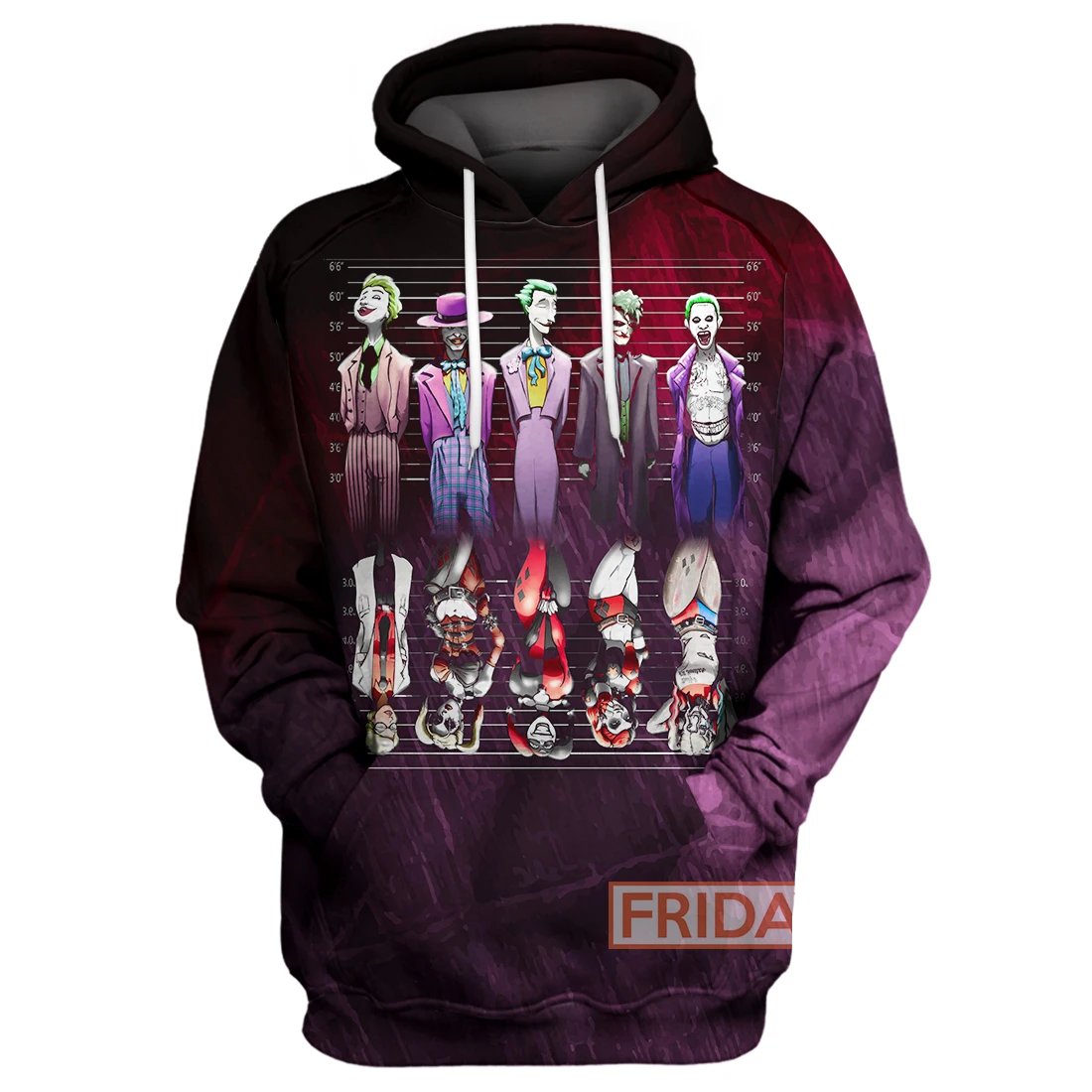  DC Hoodie Joker and Harley Quinn Shirt Amazing High Quality DC Shirt Sweater Tank