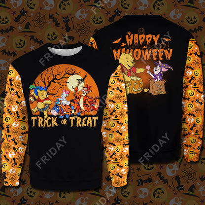  DN T-shirt WTP Or Treat Happy Halloween T-shirt Cute High Quality DN WTP Hoodie Sweater Tank