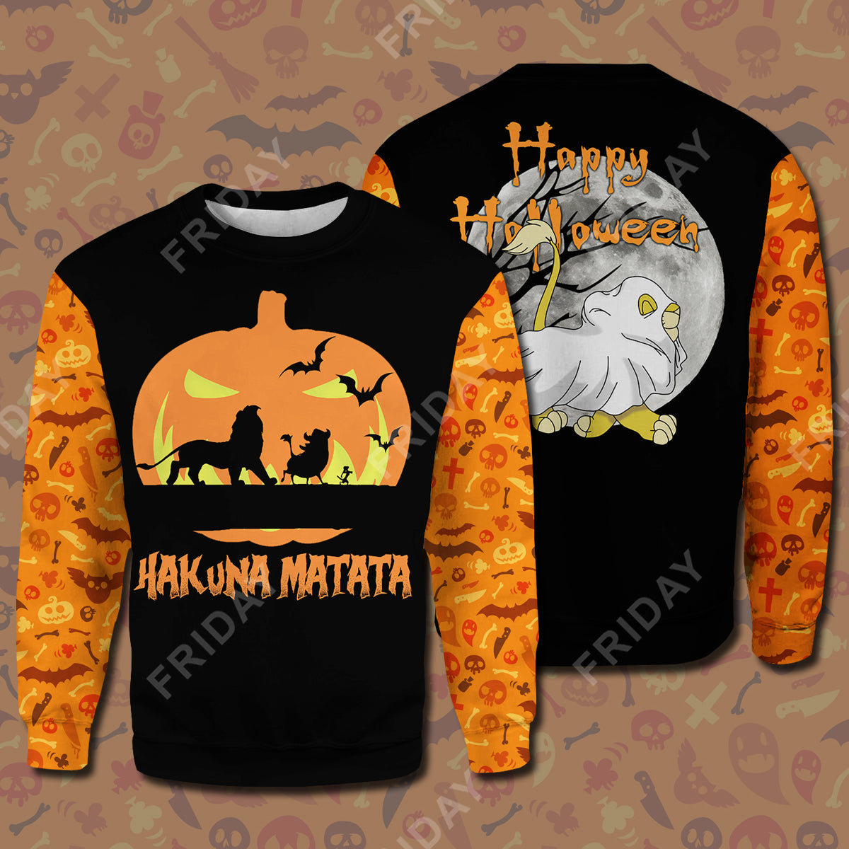  DN LK T-shirt Hakuna Matata Happy Halloween T-shirt Awesome DN LK Hoodie Sweater Tank DN Halloween Hoodie Shirt