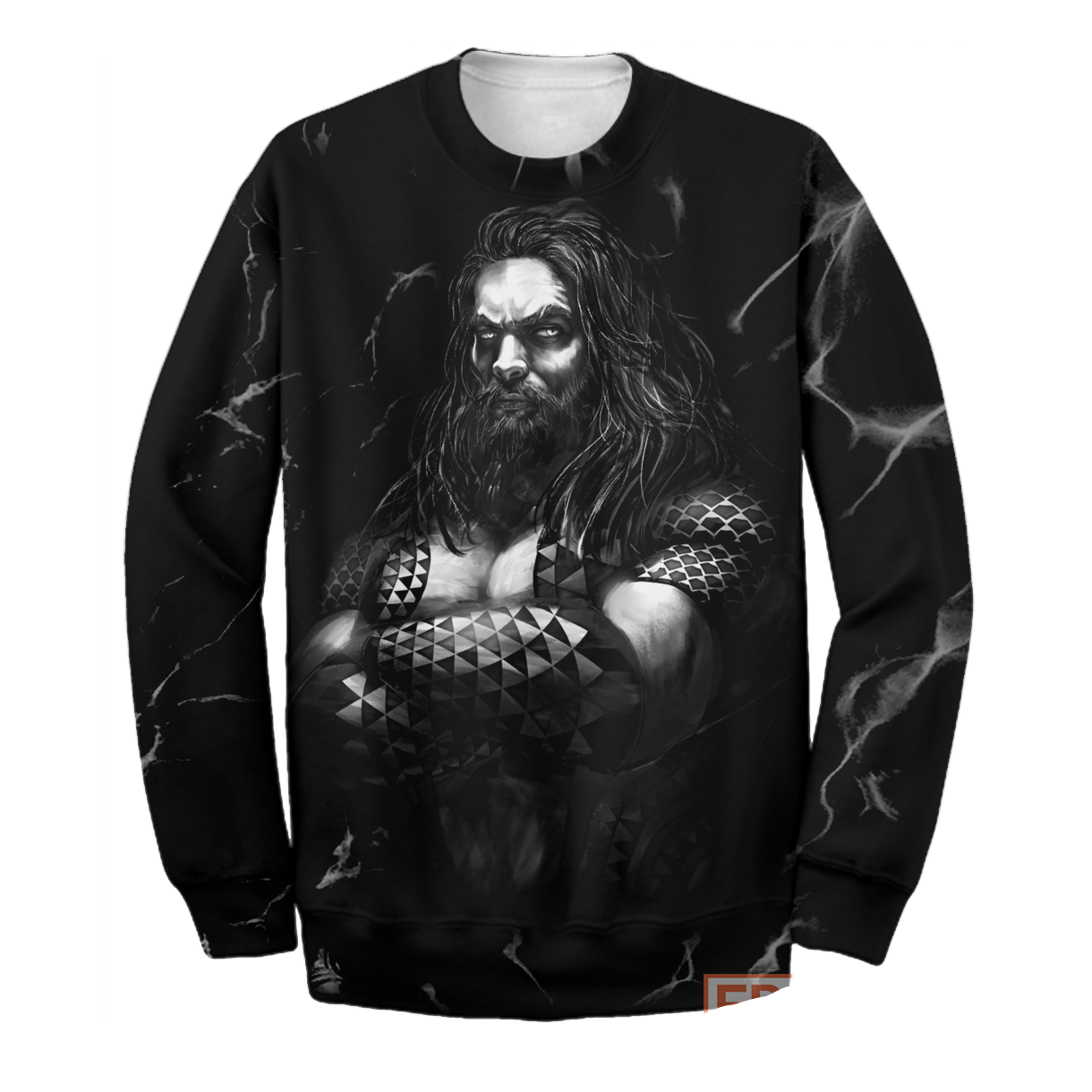  DC Aquaman Shirt Aquaman Black & White 3D Print Shirt Cool DC Aquaman Hoodie Sweater Tank