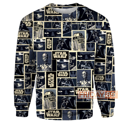  SW T-shirt SW Dark Side Comic T-shirt Amazing High Quality SW Hoodie Sweater Tank 2023