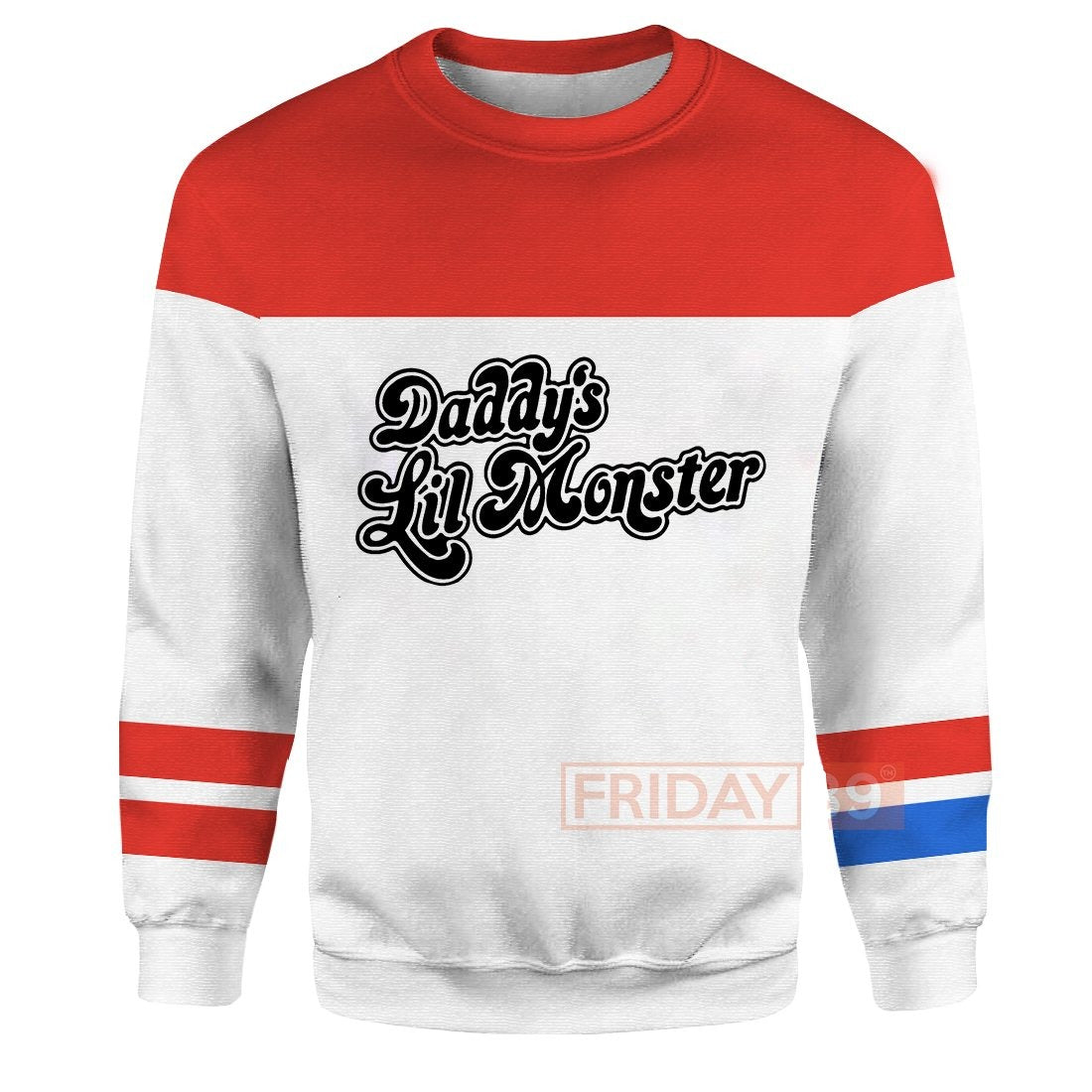  DC H.Quinn Shirt H.Quinn Daddy's Lil Monster 3D Print Shirt Amazing DC H.Quinn Hoodie DC H.Quinn Cosplay Costume