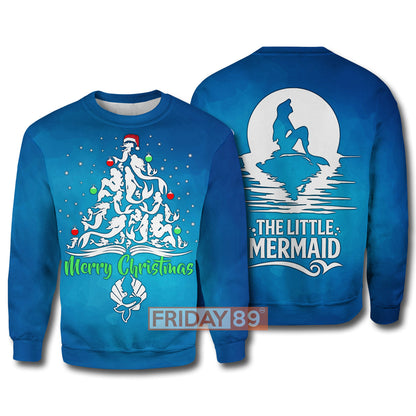 TLM T-shirt Mermaid Christmas Tree T-shirt Awesome DN Hoodie Sweater Tank
