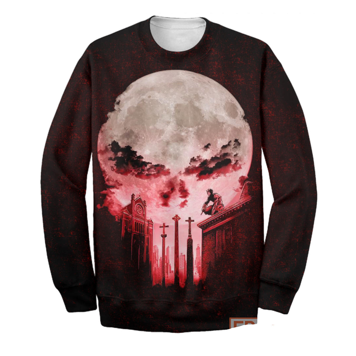  MV Punisher Hoodie Punisher Red Moon 3D Print T-shirt MV Punisher Shirt Sweater Tank 2024