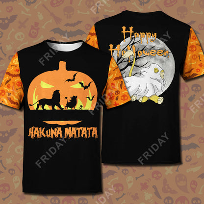  DN LK T-shirt Hakuna Matata Happy Halloween T-shirt Awesome DN LK Hoodie Sweater Tank DN Halloween Hoodie Shirt