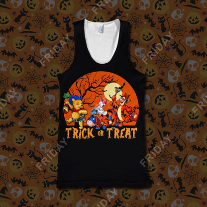 DN T-shirt WTP Or Treat Happy Halloween T-shirt Cute High Quality DN WTP Hoodie Sweater Tank