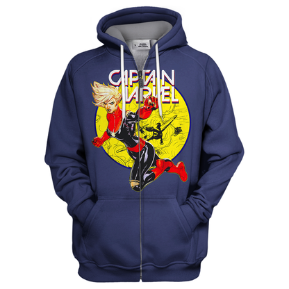  MV Hoodie Captain Marvel 3D Print Shirt Limited Edition T-shirt MV Shirt Sweater Tank 2023