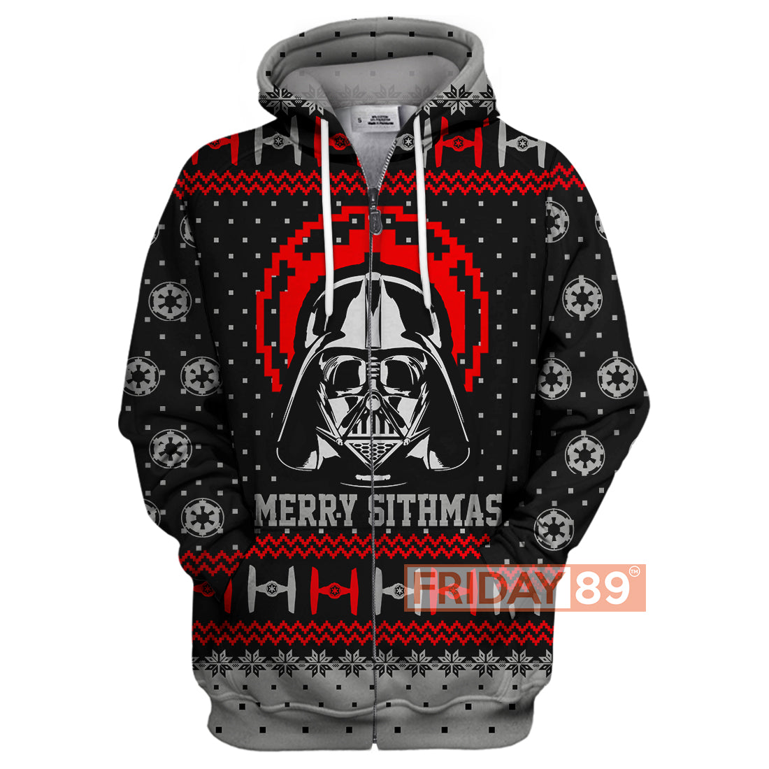 SW T-shirt D.Vader Ugly Christmas Pattern T-shirt Amazing High Quality SW Hoodie Sweater Tank 2026