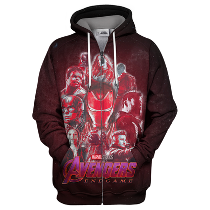  MV Hoodie Red End Game 3D Print T-shirt Amazing MV Shirt Sweater Tank 2023