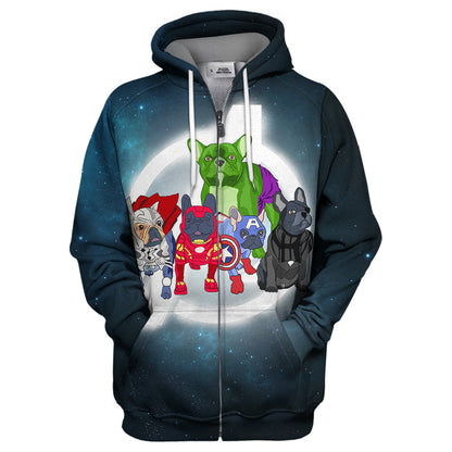  MV Hoodie Marvel Dog 3D Print T-shirt Awesome High Quality MV Shirt Sweater Tank 2023