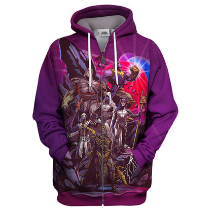  MV Thanos Hoodie Thanos Black Order 3D Print T-shirt Amazing MV Thanos Shirt Sweater Tank 2023