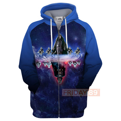  SW T-shirt Dark Side Reflection Mirror Water T-shirt Awesome SW Hoodie Sweater Tank 2026