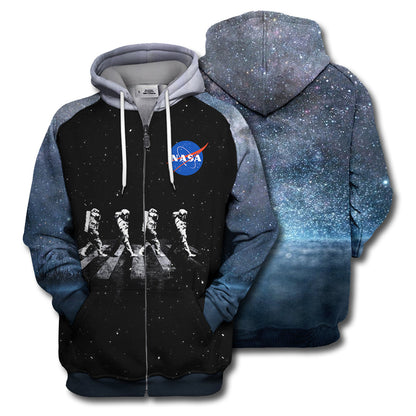  NASA T-shirt 3D Print Walking Astronauts In Space T-shirt Amazing NASA Hoodie Sweater Tank 