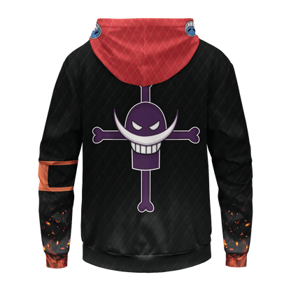  One Piece Hoodie Portgas D. Ace Costume Black Hoodie Anime Clothing  