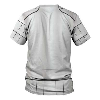 Doctor Who Hoodie Doctor Who 10Th Planet Cyberman Costume T-Shirt White Unisex - Trendy Gift For Men & Women