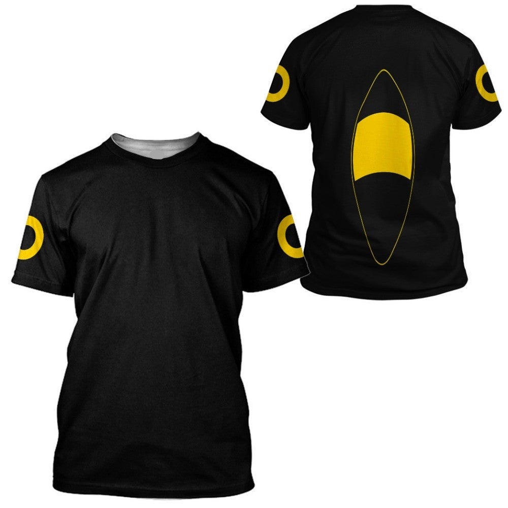 Pokemon Hoodie Umbreon Pokemon Cosplay T-Shirt Black Unisex Adults New Release - Trendy Gift For Men & Women