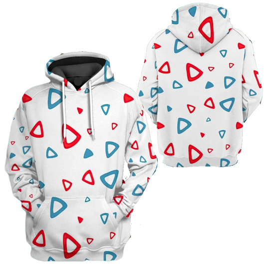 Pokemon Hoodie Togepi Egg Pokemon Cosplay T-Shirt White Unisex Adults New Release - Trendy Gift For Men & Women