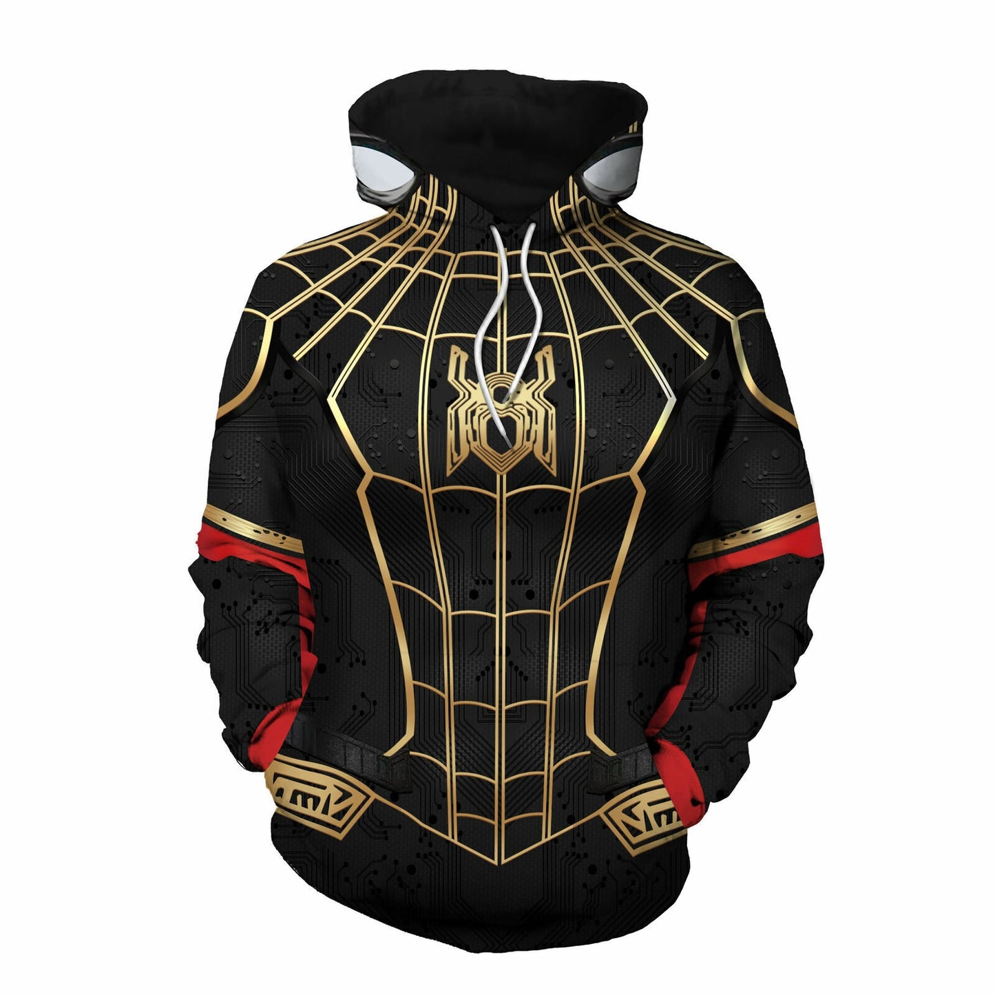 Spiderman Hoodie Marvel Spiderman No Way Home Suit Costume Hoodie Black Unisex - Cozy Hoodie For Cold Weather