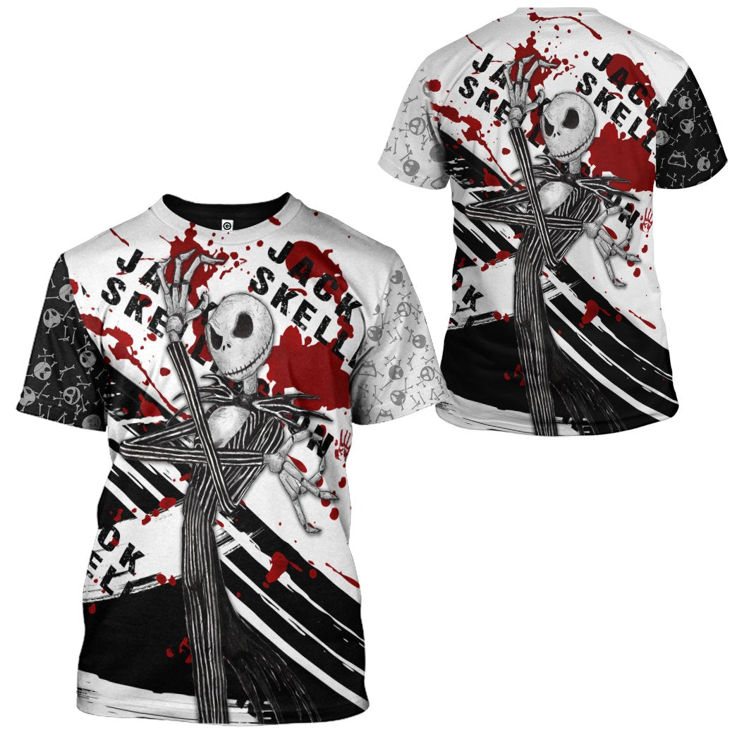  TNBC Shirt Jack Skellington Horror Version T-shirt TNBC Hoodie