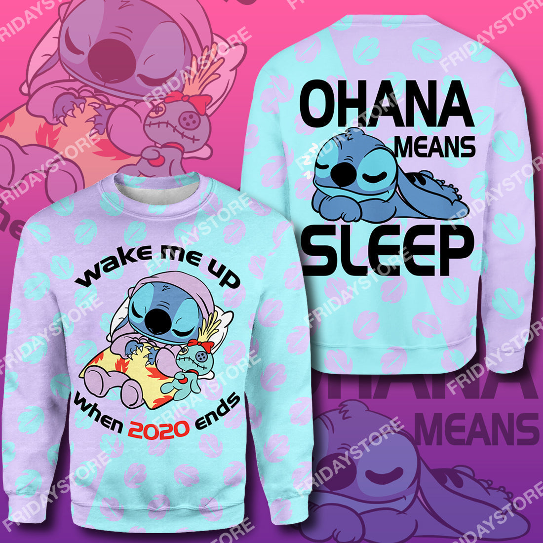  LAS T-shirt Wake Me Up When 2020 Ends T-shirt Awesome High Quality DN Stitch Hoodie Sweater Tank