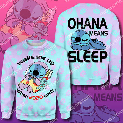  LAS T-shirt Wake Me Up When 2020 Ends T-shirt Awesome High Quality DN Stitch Hoodie Sweater Tank
