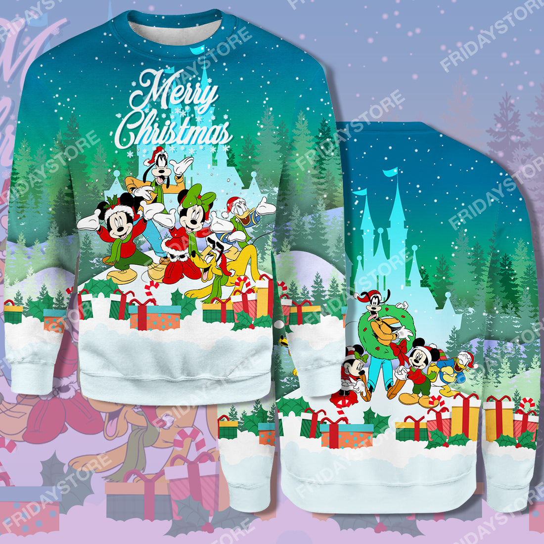  DN T-shirt Play Together Merry Christmas T-shirt Cute Amazing DN MK Mouse Hoodie  