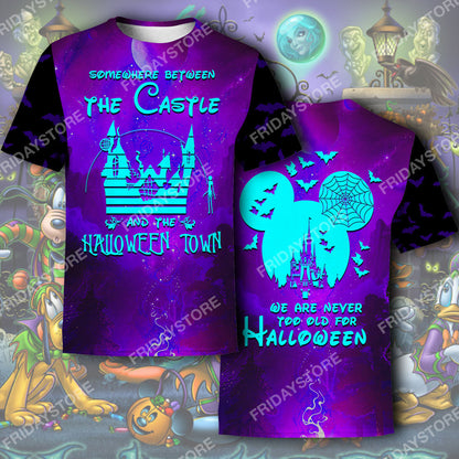  DN T-shirt Somewhere Between The Castle And The Halloween Town T-shirt High Quality DN Halloween Hoodie Sweater Tank