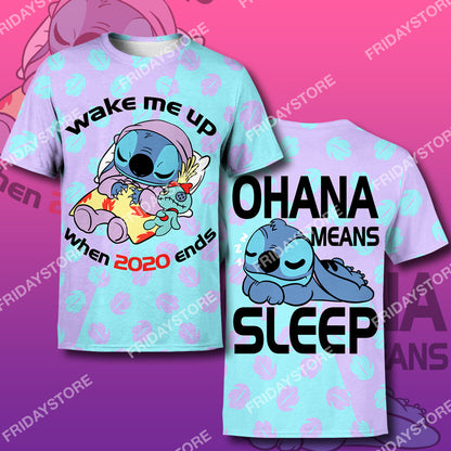  LAS T-shirt Wake Me Up When 2020 Ends T-shirt Awesome High Quality DN Stitch Hoodie Sweater Tank