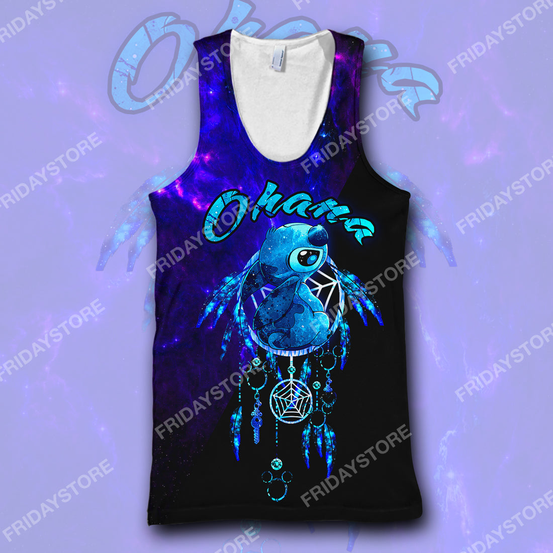  LAS T-shirt Ohana Means Family Dreamcatcher T-shirt Amazing DN Stitch Hoodie Sweater Tank
