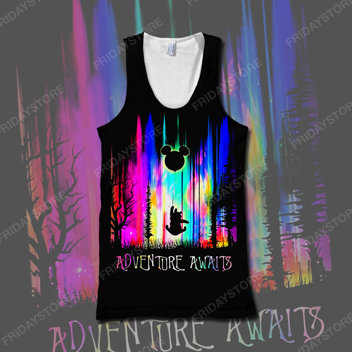  DN WTP T-shirt Adventure Awaits Balloon T-shirt Awesome High Quaity DN WTP Hoodie Sweater Tank