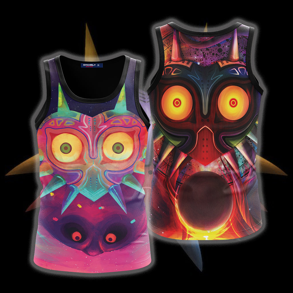 The Legend Of Zelda: Majora New Version Unisex 3D T-shirt Zip Hoodie Pullover Hoodie