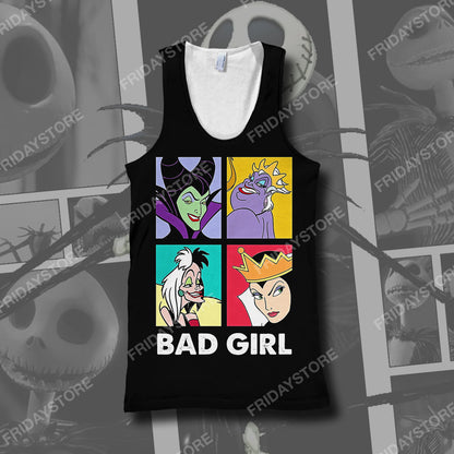  DN T-shirt Chillin Like A Villain Bad Girl T-shirt Amazing High Quality DN Villain Hoodie Sweater Tank