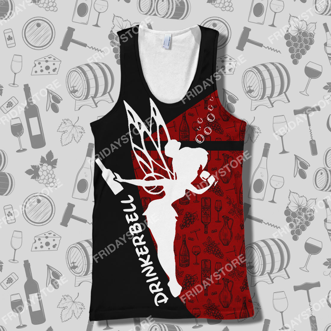  DN T-shirt Drinkerbell Day Drinking Because 2020 Is Sucks T-shirt Awesome High Quality DN Tinkerbell Hoodie Sweater Tank