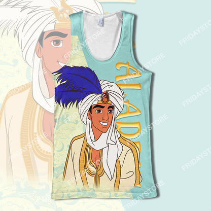  DN T-shirt Aladdin Couple T-shirt Awesome High Quality DN Aladdin Hoodie Shirt Sweater Tank