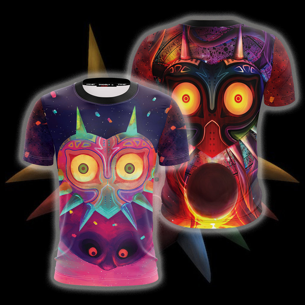 The Legend Of Zelda: Majora New Version Unisex 3D T-shirt Zip Hoodie Pullover Hoodie