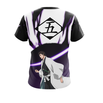 Bleach Aizen Sōsuke Unisex 3D T-shirt Zip Hoodie Pullover Hoodie
