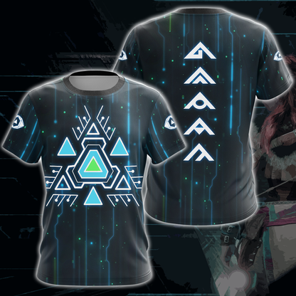 Horizon Zero Dawn All Over Print T-shirt Tank Top Zip Hoodie Pullover Hoodie Hawaiian Shirt