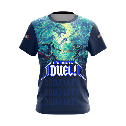 Yu-Gi-Oh! It's Time To Duel Mutō Yūgi vs Seto Kaiba Unisex 3D T-shirt Zip Hoodie Pullover Hoodie