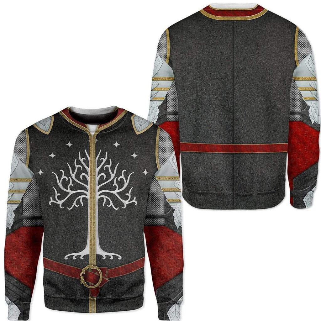 Tree of Gondor Decal Sticker Custom T-shirt - Hoodies Apparel